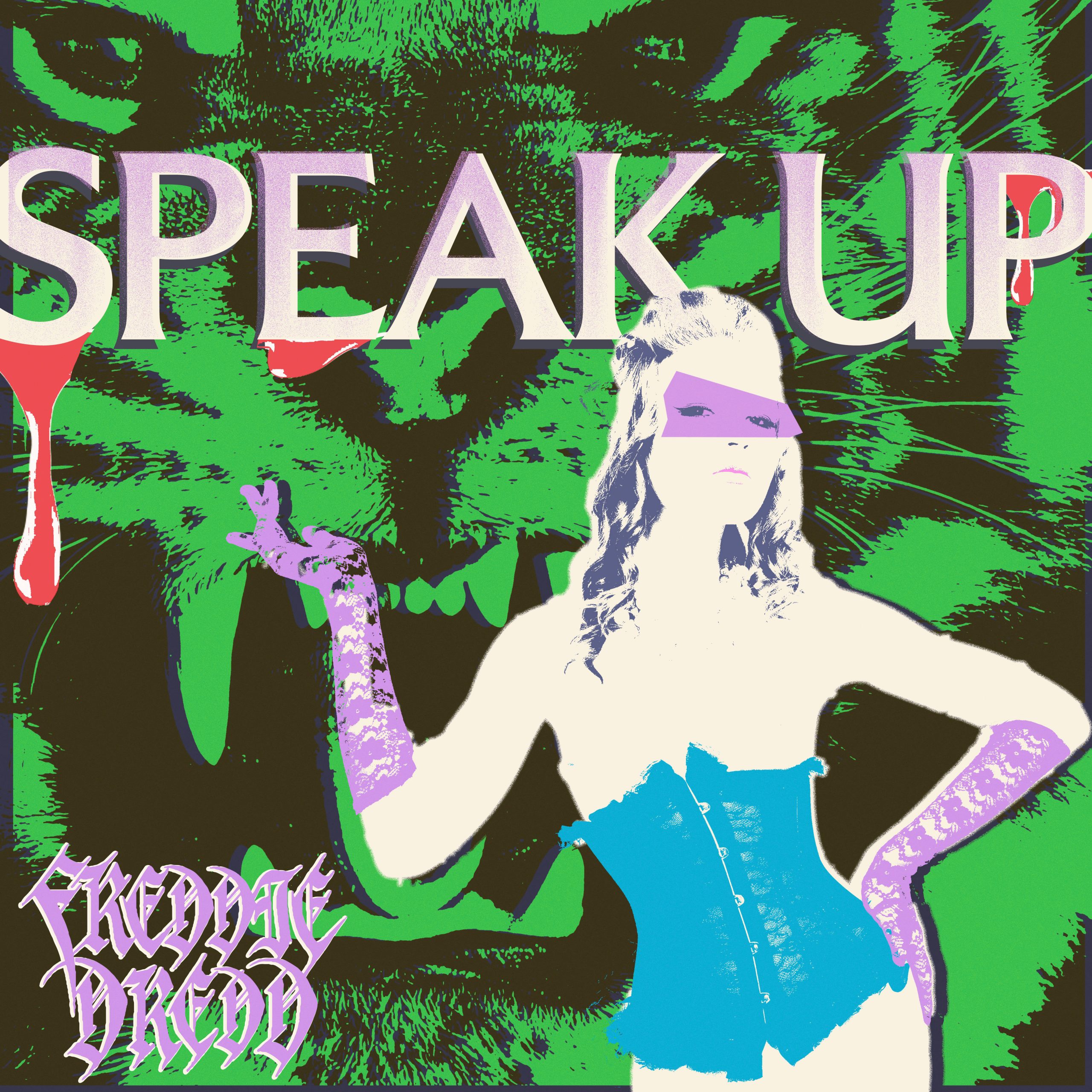 Evil Genius Freddie Dredd Announces Suffer Ep Shares Speak Up Single Audible Treats - cha cha freddie dredd roblox id youtube