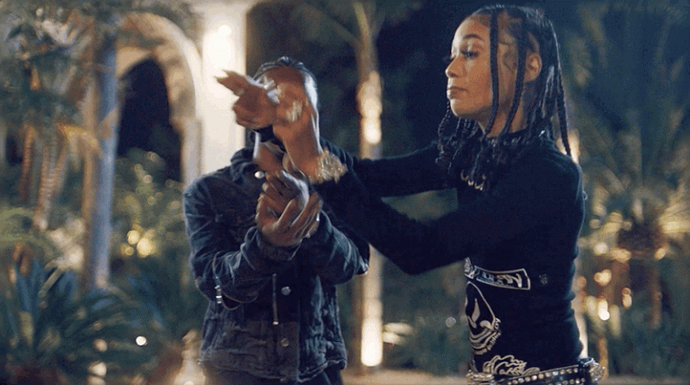 Pressa Gif Rapper Pressa & Coi Leray Play a Game of Cat and Mouse in the “Attachments ...