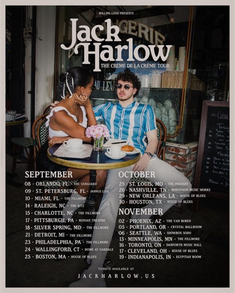 jack harlow tour opener