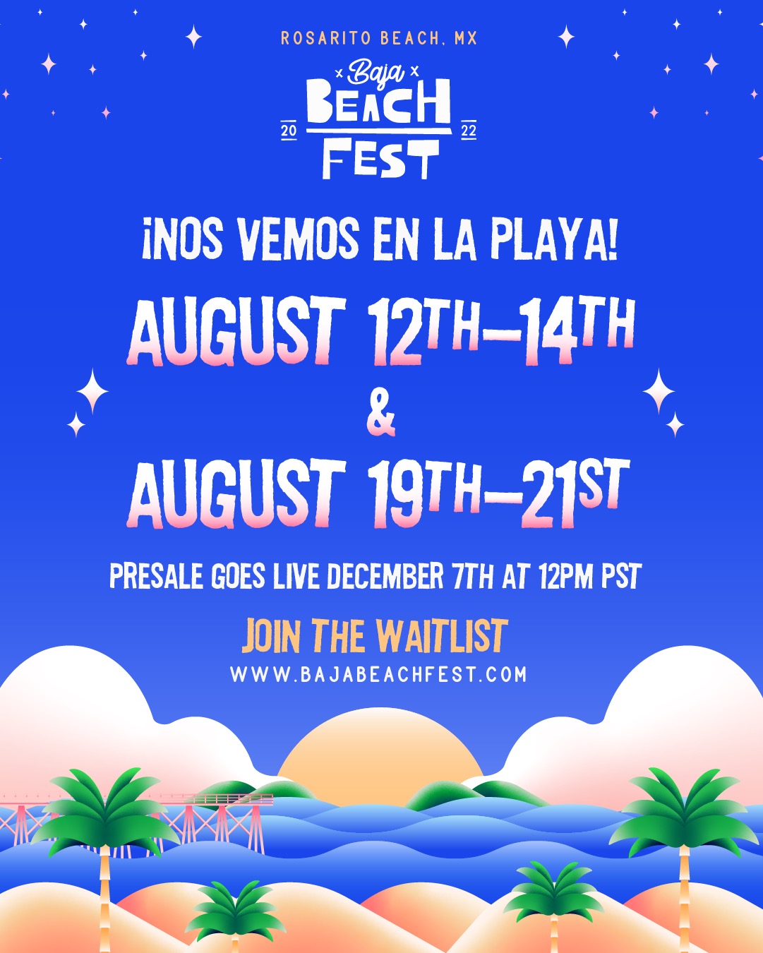 Baja Beach Fest Announces 2022 Dates, Shares 2021 Aftermovie Audible