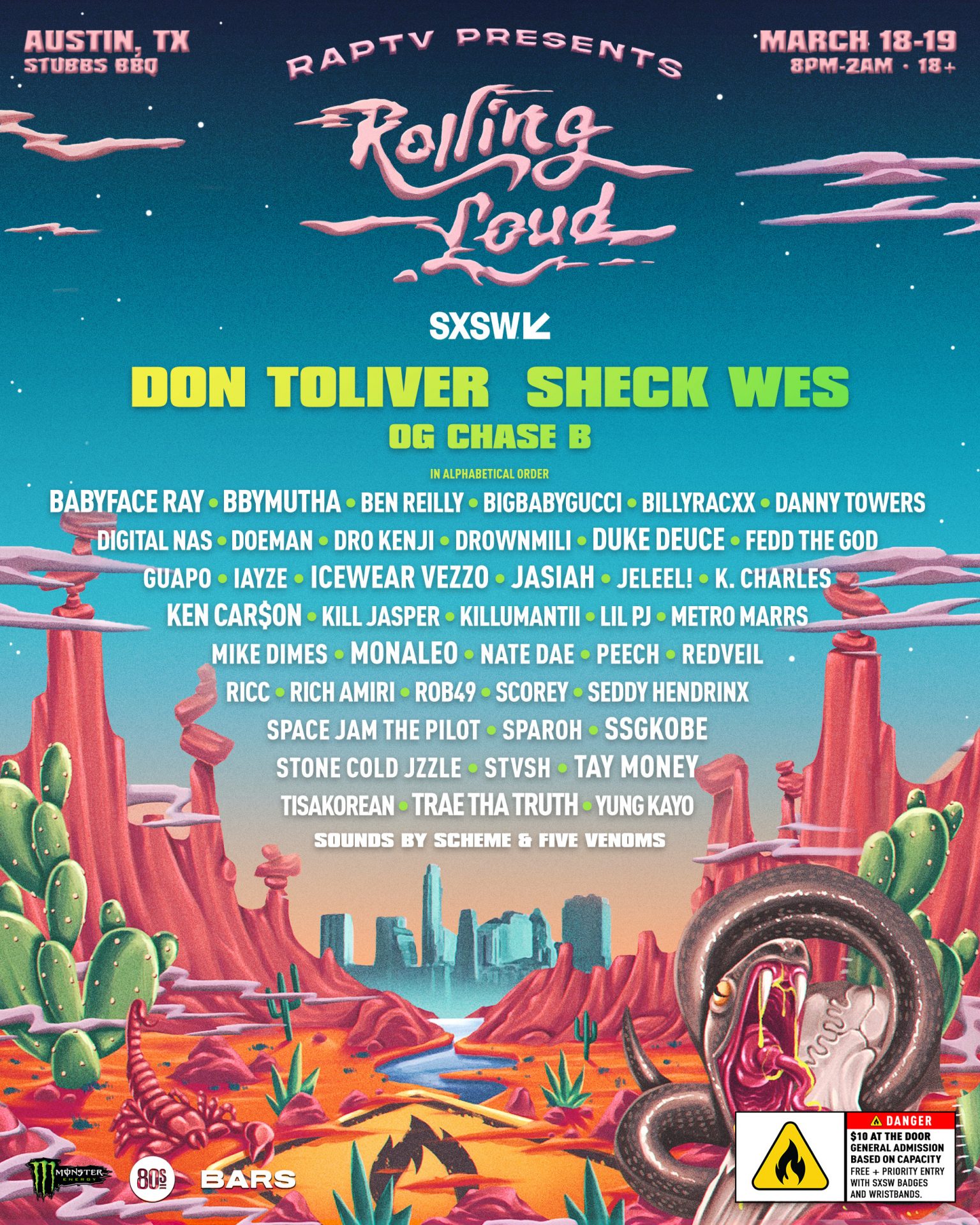 Rolling Loud Partners With RapTV for SXSW Showcase, Headlined by Don