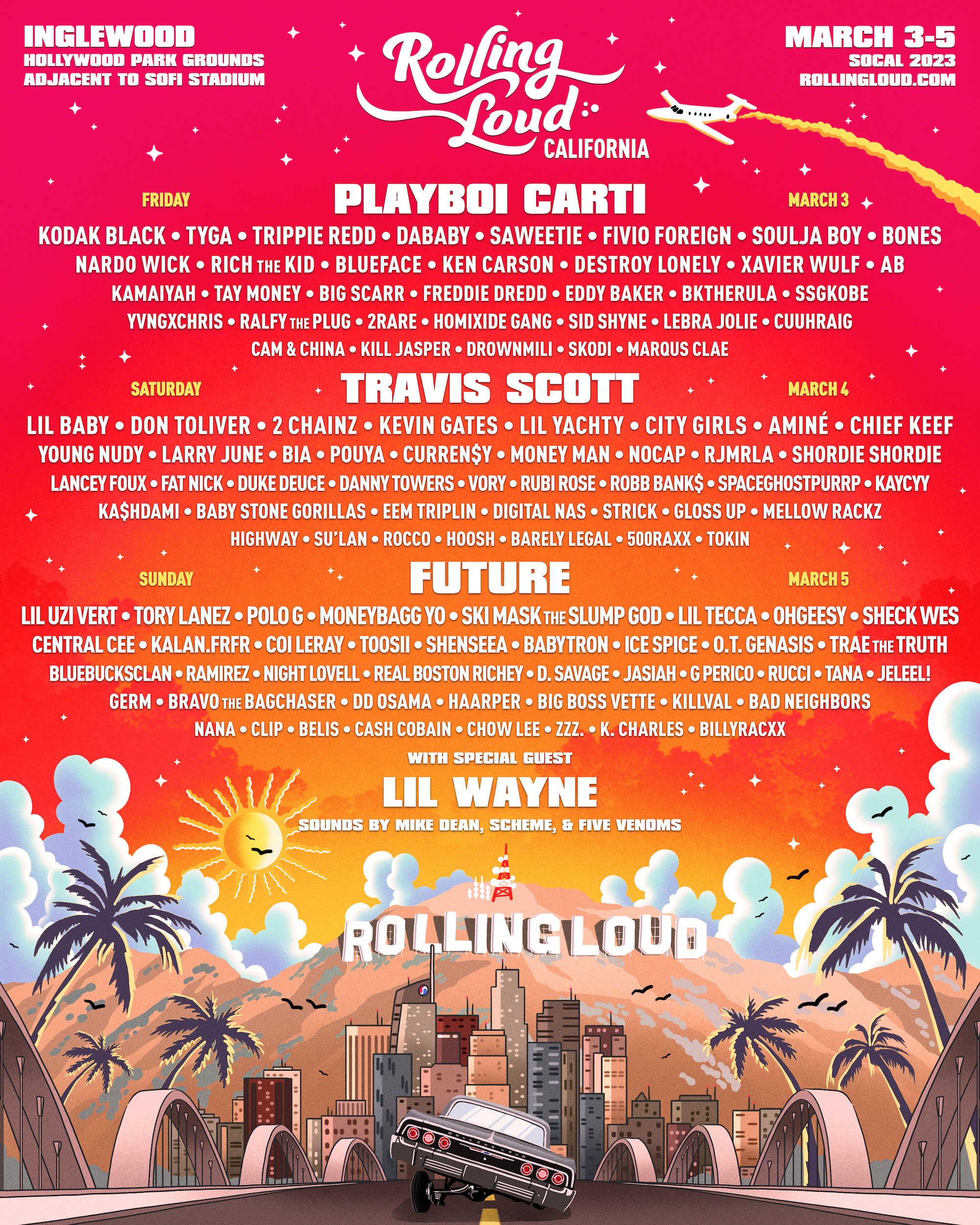 Loud and Partner for Tailor Shop Experience at Rolling Loud California - Audible