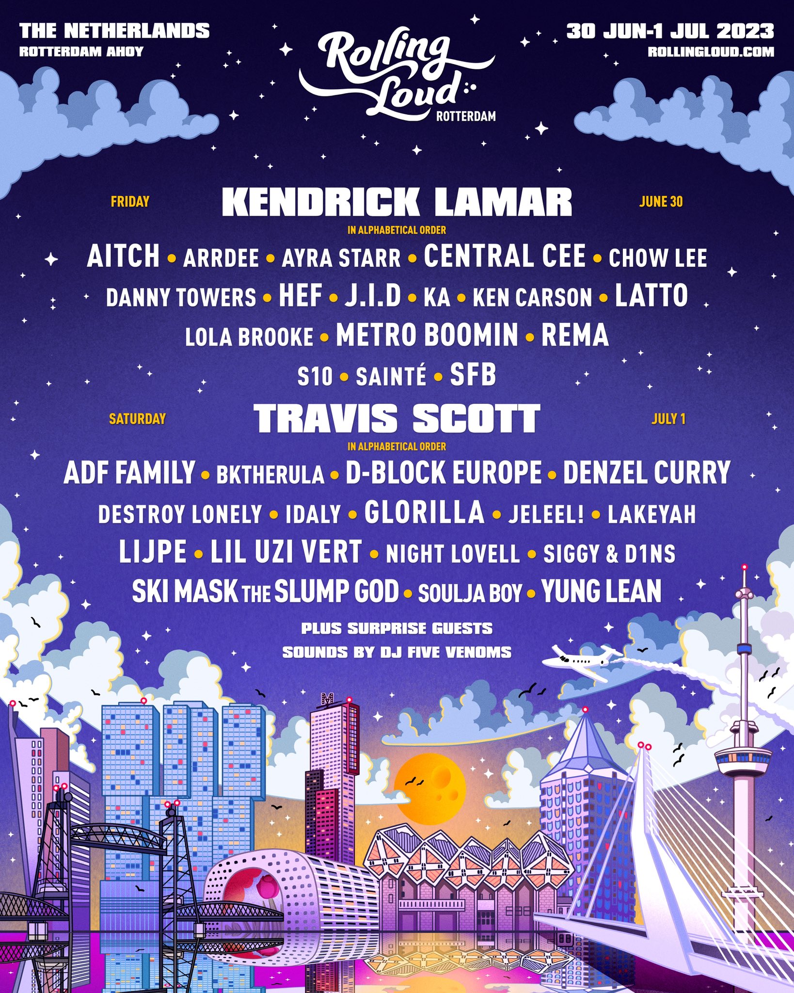 Kendrick Lamar Joins Lineup For Roskilde Festival 2023