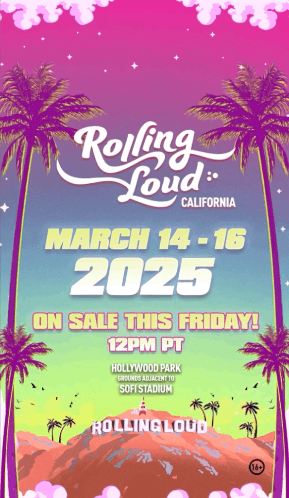 Rolling Loud California to Return to Los Angeles in March 2025