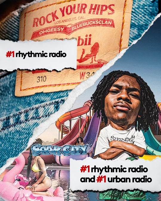 310babii's “rock your hips” Becomes the L.A. Rapper's Second #1